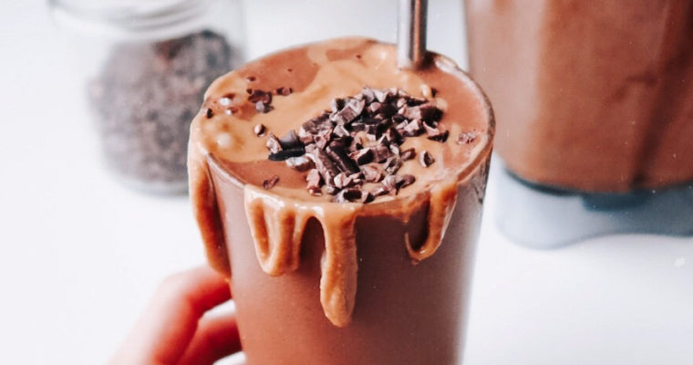 Healthy Peanut Butter Chocolate Shake